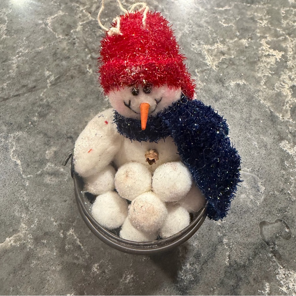 Snowman Christmas Ornament